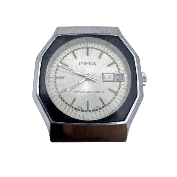 Vintage IMPEX Mens Watch Mechanical Runs - Picture 1 of 7